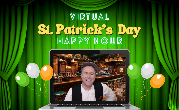Virtual St. Patricks Day Happy Hour Team Building Hero Image