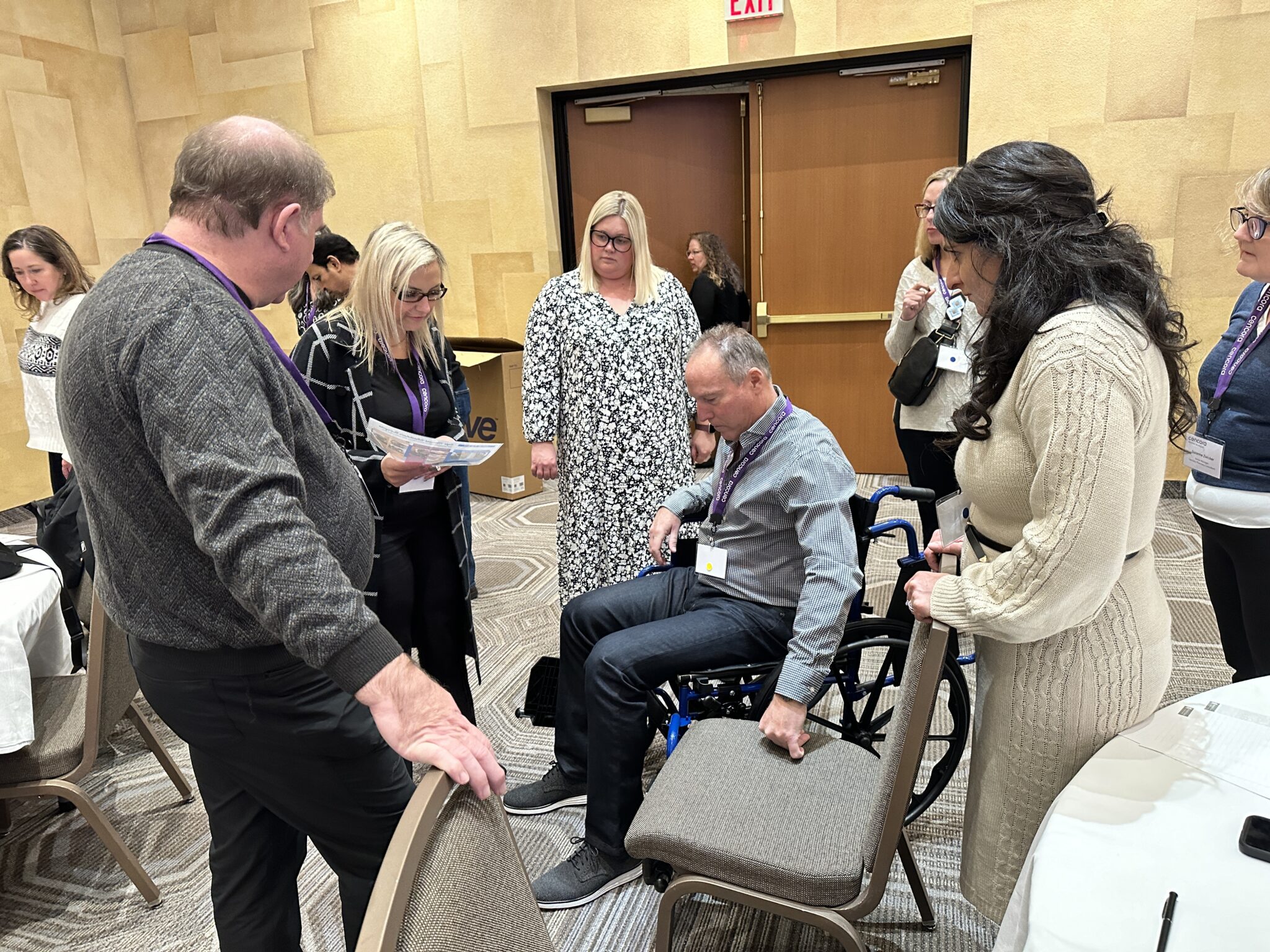Wheelchairs for Charity Event Outback Team Building & Training