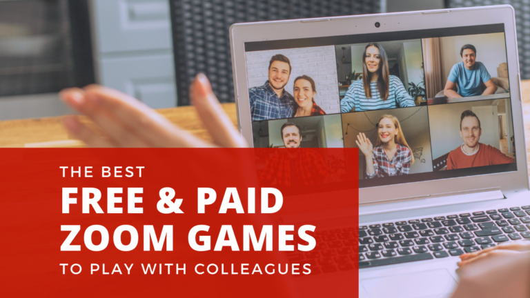 Best Free Paid Zoom Games for Work Header Image