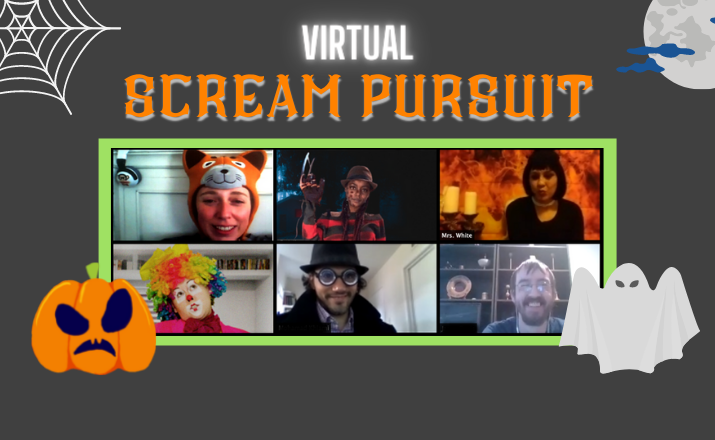 Virtual Scream Pursuit Halloween Team Building activity