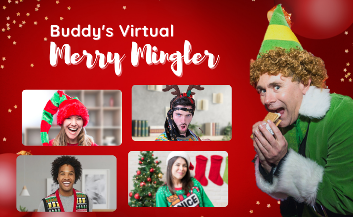 Buddys Virtual Merry Mingler Team Building Activity Header Image 2
