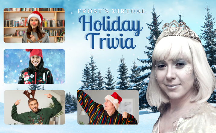 Frosts Virtual Holiday Trivia Team Building Activity Header Image 1