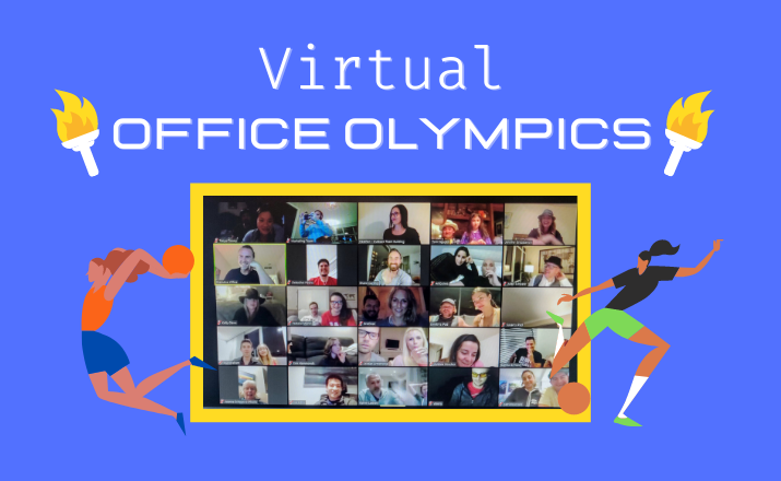 virtual office olympics is a high energy indoor team building activity for workgroups