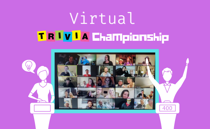 virtual trivia championship is a great brain teaser indoor team building activity