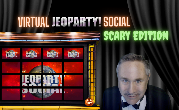 Virtual Jeopardy Social Scary Edition Team Building Hero Image
