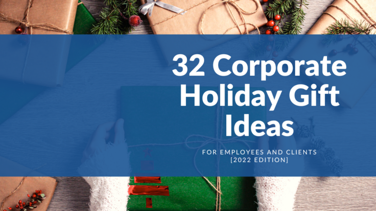 32 Corporate Holiday Gift Ideas for Employees and Clients featured image